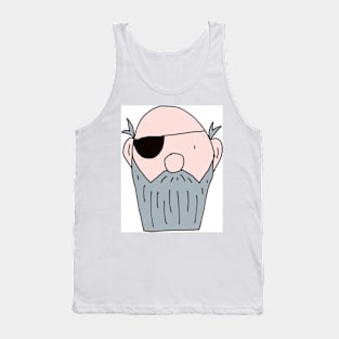 Bearded dude Tank Top